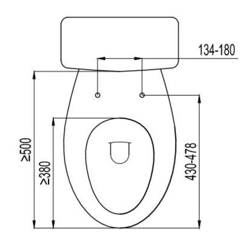 Women-Care Non-Electric Slow Quiet-Close Dual Nozzles Bidet Toilet Seat