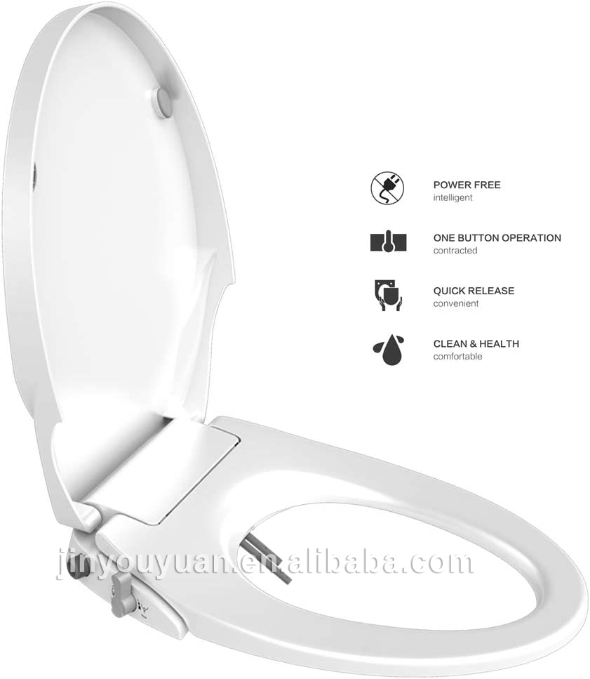High Quality Non Electric V Shape Bidet Toilet Seat Cover