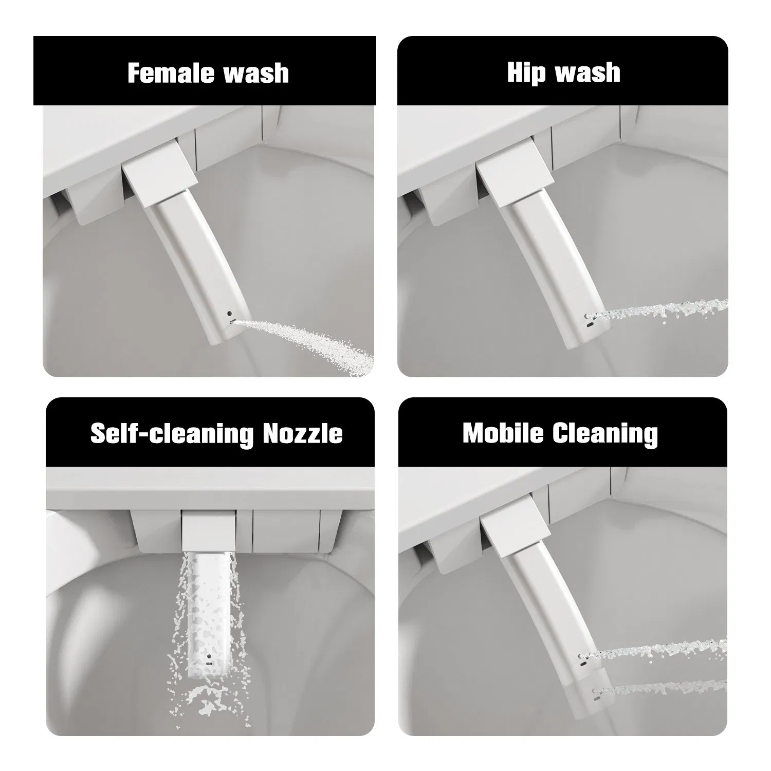 Floor Mounted Wc Intelligent Closestool Bathroom One Piece Electric Automatic Flush Toilet Bidet Tankless Smart Toilet