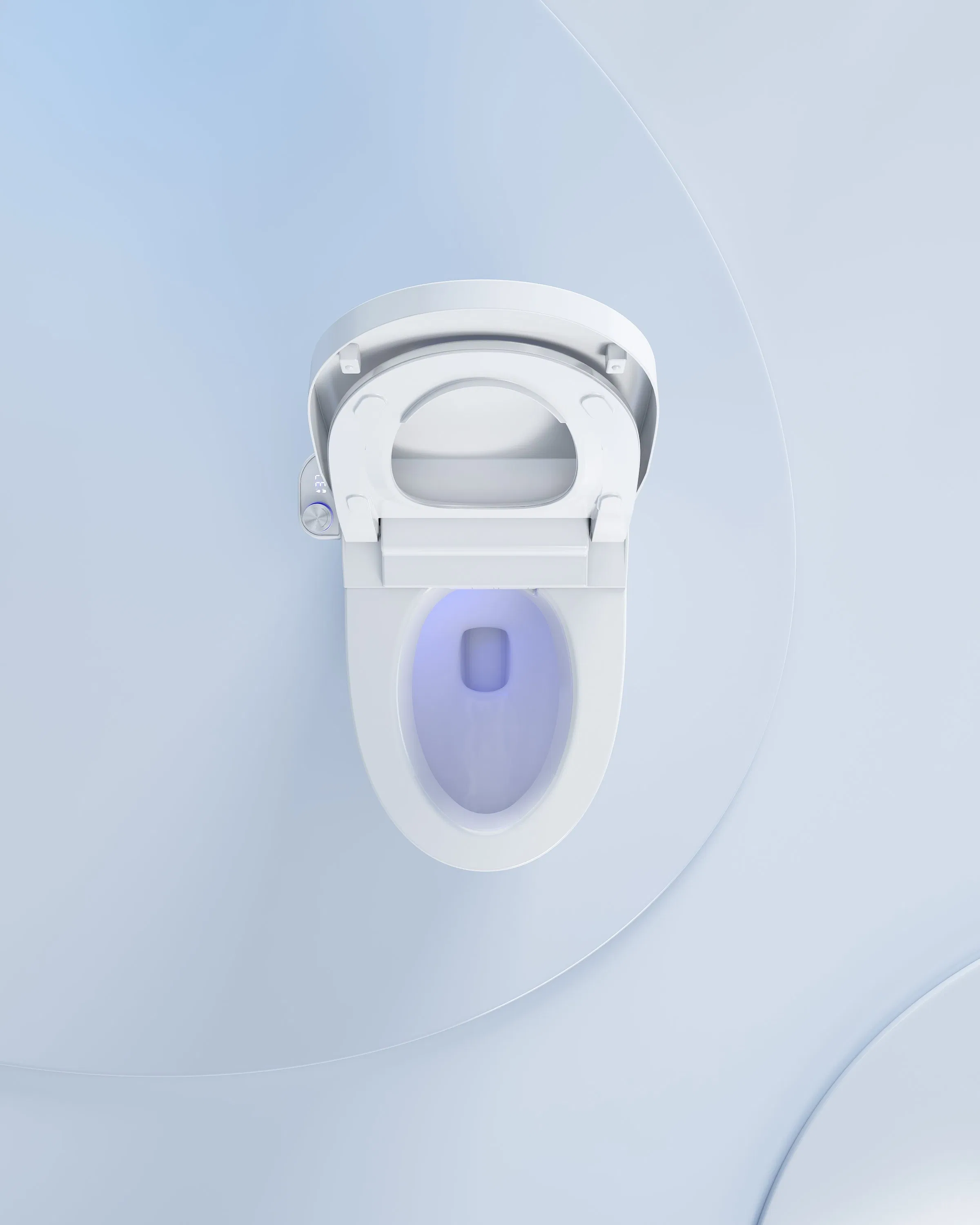 Chaozhou Sanitary Ware 110V/220V Porcelain Automatic European Bathroom Sensor Auto Flush Wc Intelligent Toilet Bowl Smart Toilet with Toilet Seat