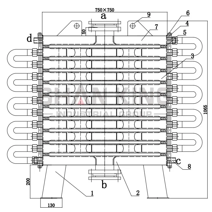 Glass Lined Enamel Plate Condenser