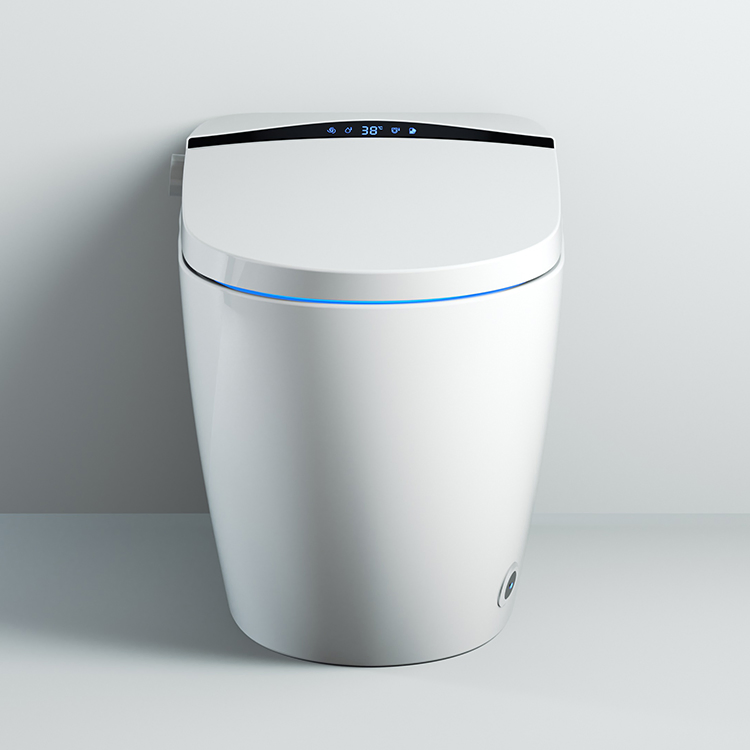 2024 Modern Colour Japanese Electric Wc Toilet Commode Automatic Flush Auto Open Intelligent Black Smart Toilet for Bathroom