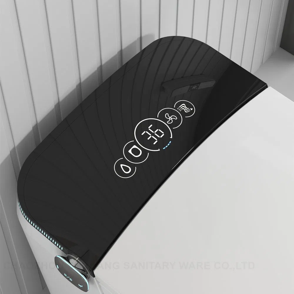 Sanitaryware Intelligent Bathroom Electric Automatic Flush Tankless Smart Toilet with Toilet Seat