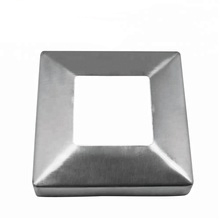 Handrail Stainless Steel Square and Round Fence Post Base Plate