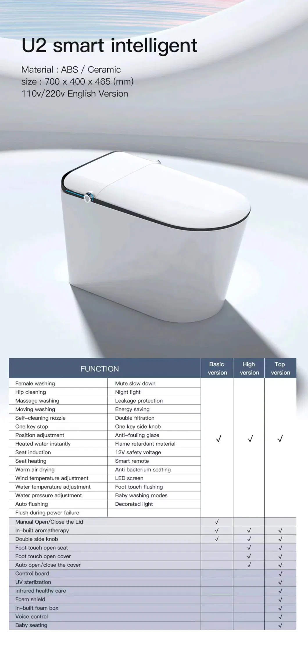 Intelligent Water Closet