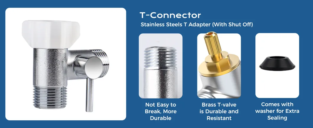 Non-Electric Round Bidet Toilet Seat 1