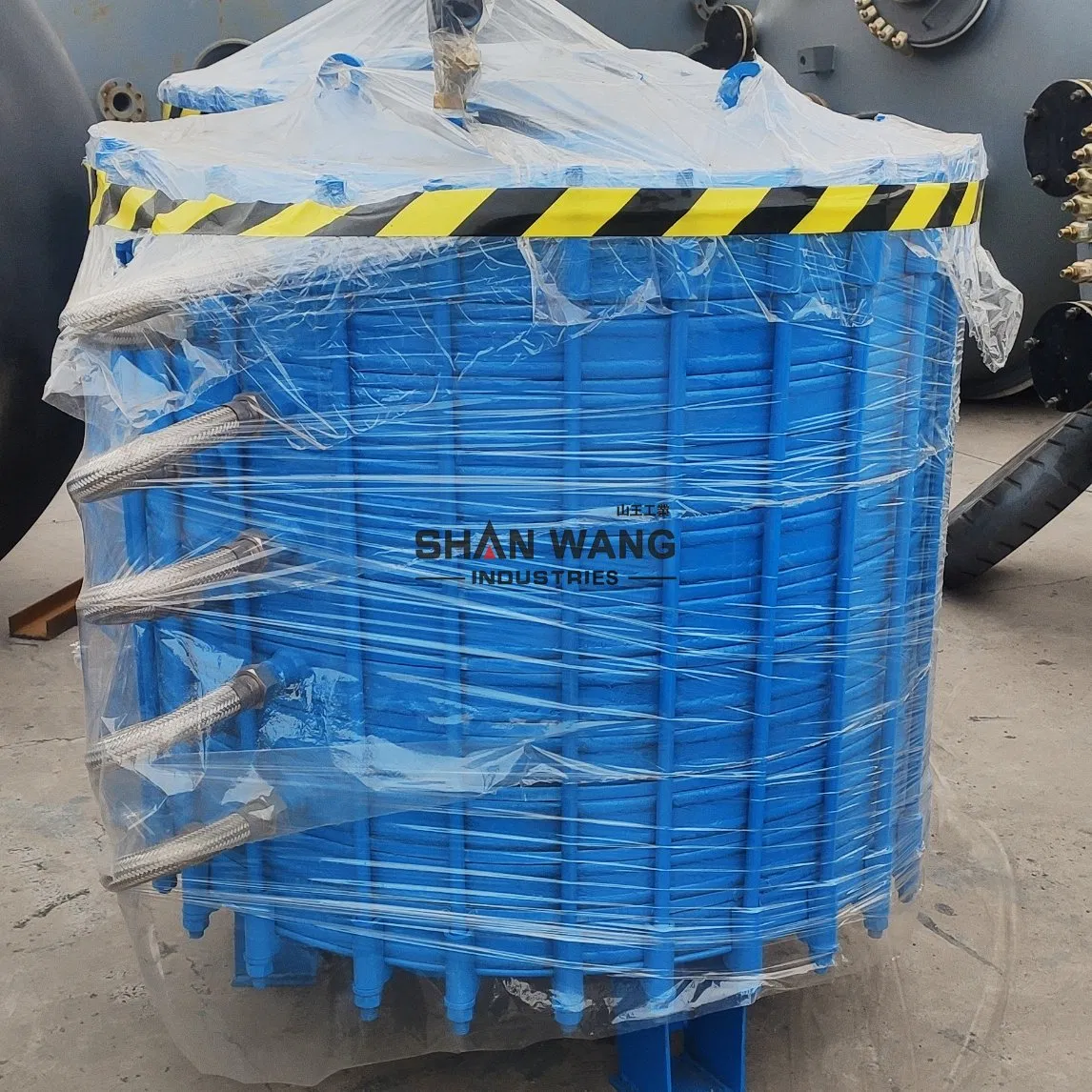 Enamel Glass Lined Disk Type Plate Condenser Heat Exchanger