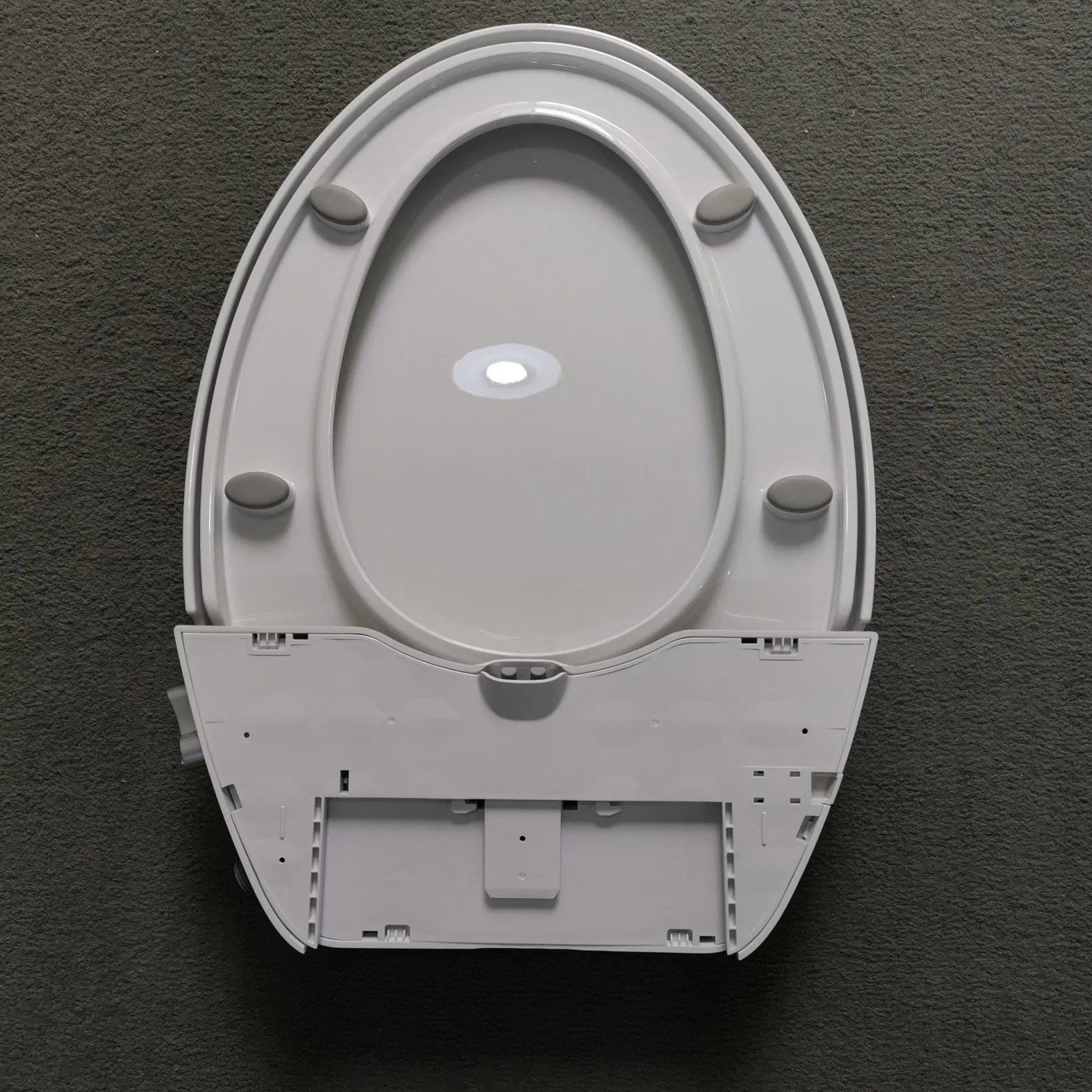 Bathroom Non Electric Cold Water Toilet Seat Cover Plastic Toilet Bidet Sanitary Ware Wth Dual Nozzle Toilet Seat Bidet