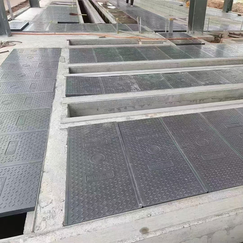 Fiberglass Trench Plate Heavy-Duty for Power Distribution Station Use