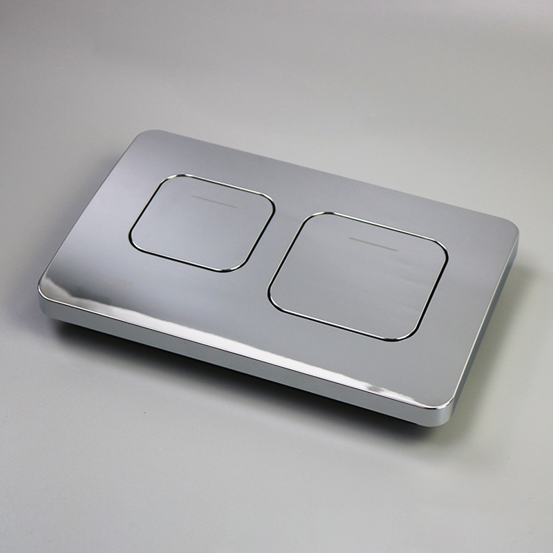 Concealed Toilet Dual Flush Button double Push Plate for Concealed Cistern