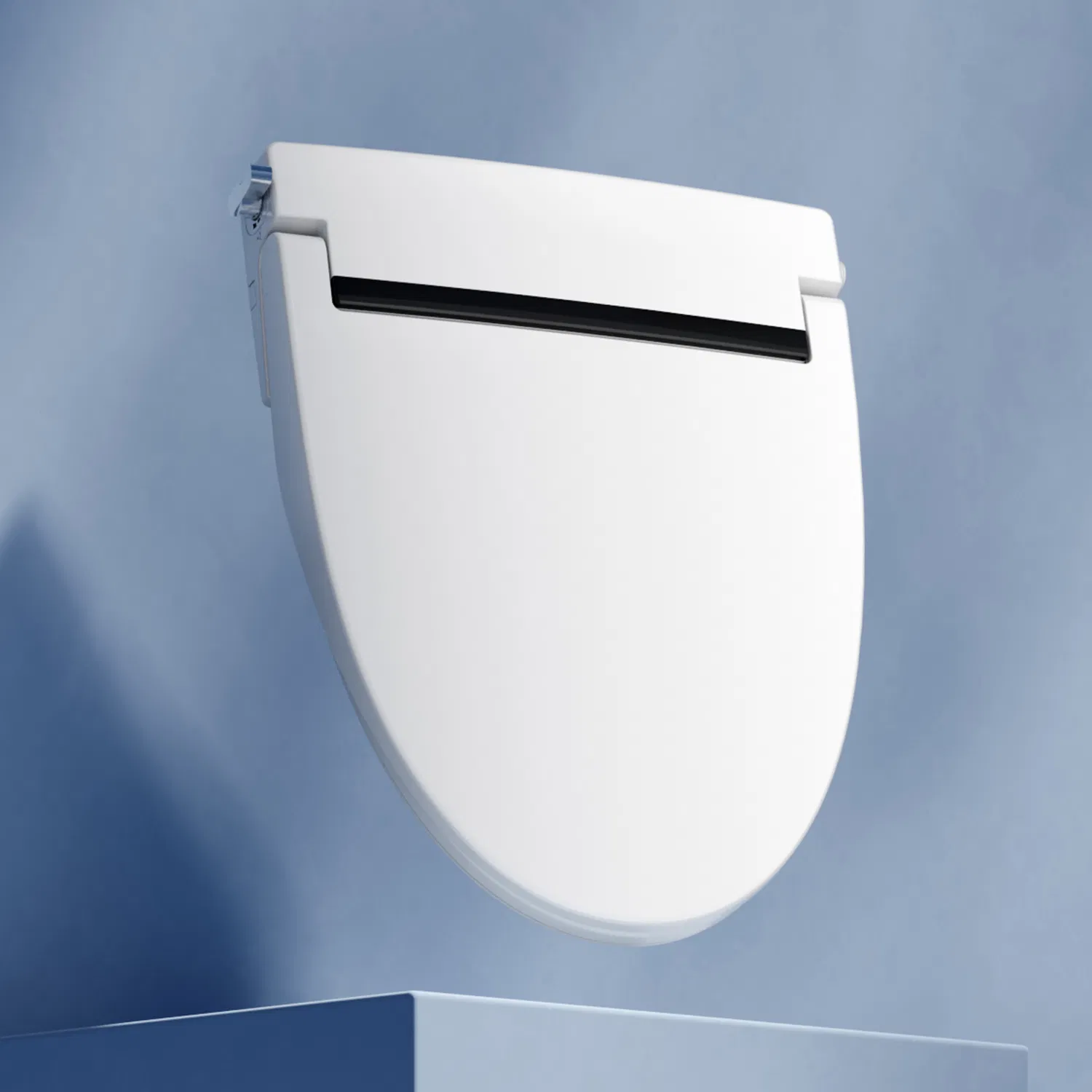 Eco-Friendly Design Smart Toilet Seat Non Electric Swash Dual Nozzle System Adjustable Ultra-Thin Bidet Toilet Seat