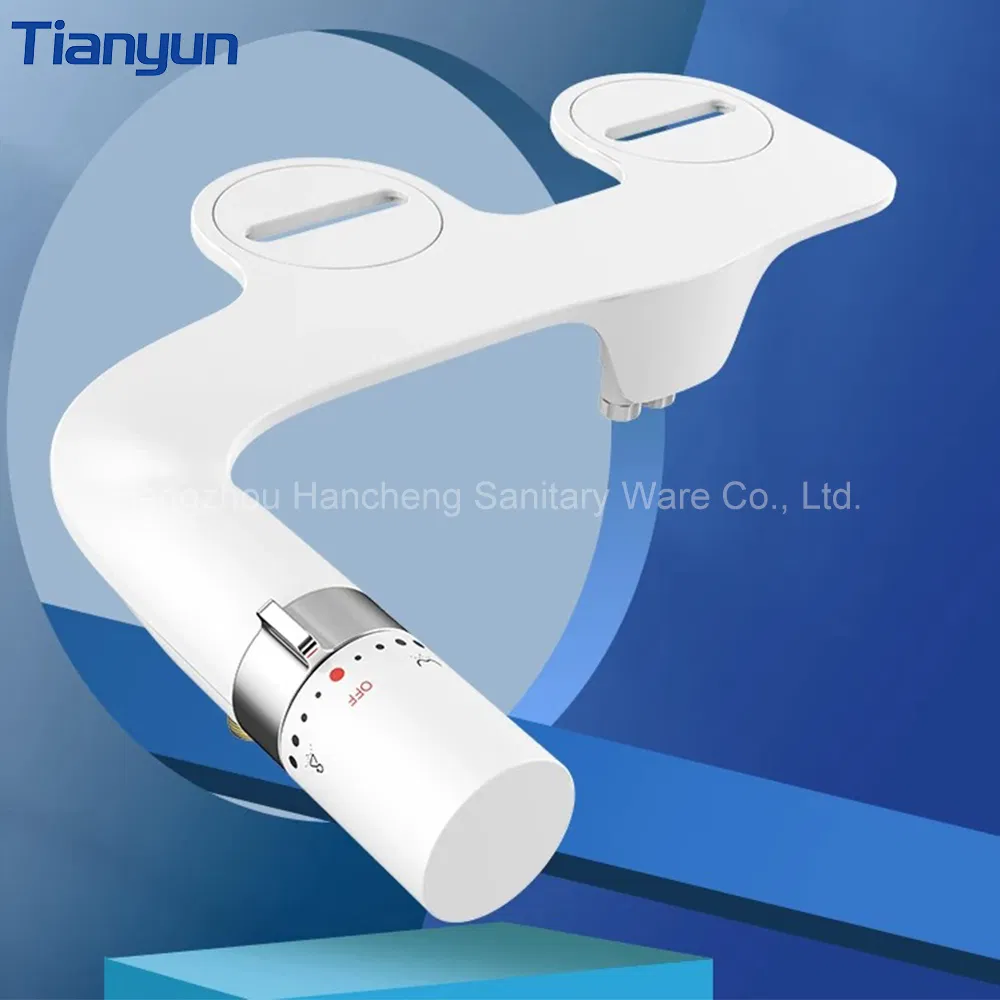 OEM/ODM Super Slim and Thin Toilet Seat Bidet Non Electric Mechanical Floor Mounted Bidet Attachment