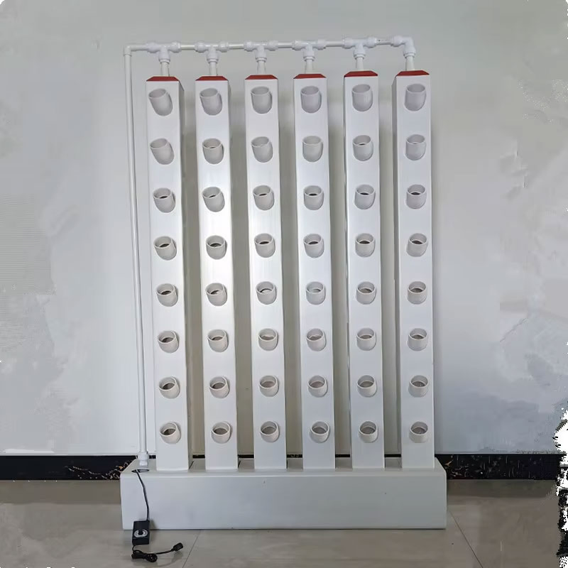 New Hydroponic Wall Tower Vertical Growing System with Water Irrigation Tank