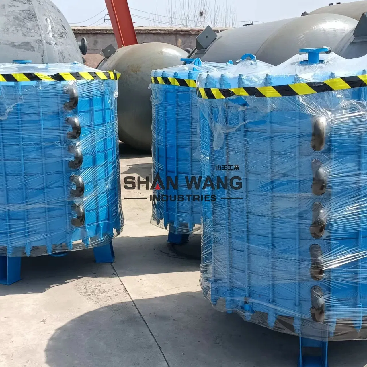 Enamel Glass Lined Disk Type Plate Condenser Heat Exchanger