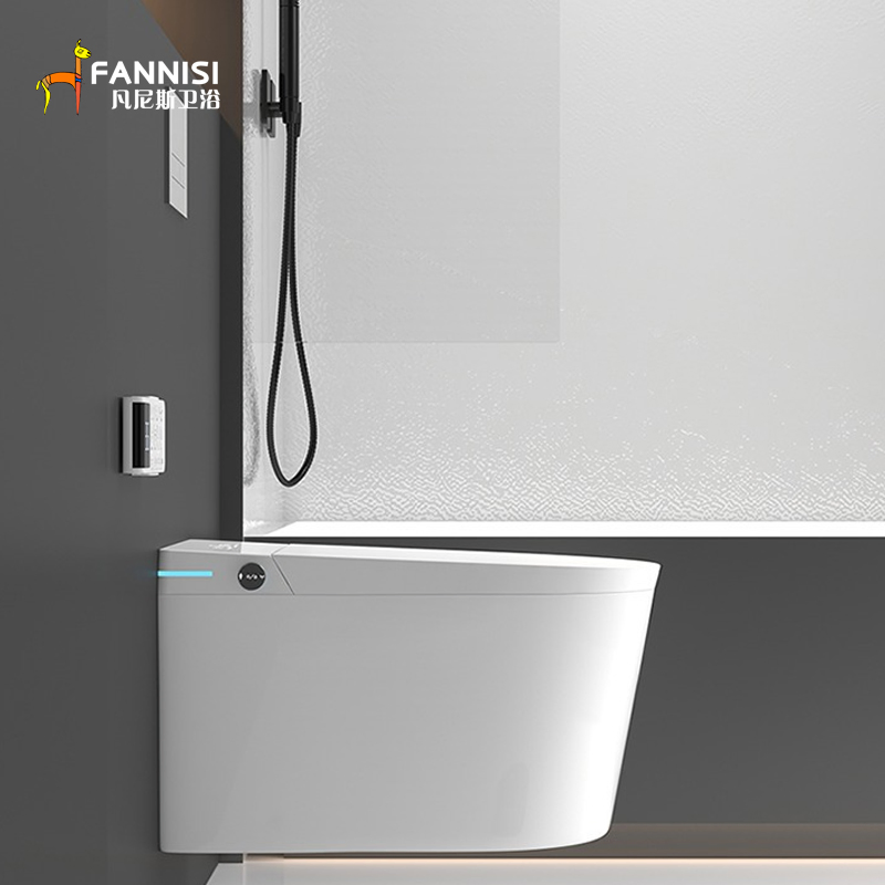 Sanitary Ware Bathroom Toilet Smart Intelligent Toilet Wc Commode One Piece Wall Hung Toilet Bowl Bathroom Smart Toilet Wc Smart Toilet