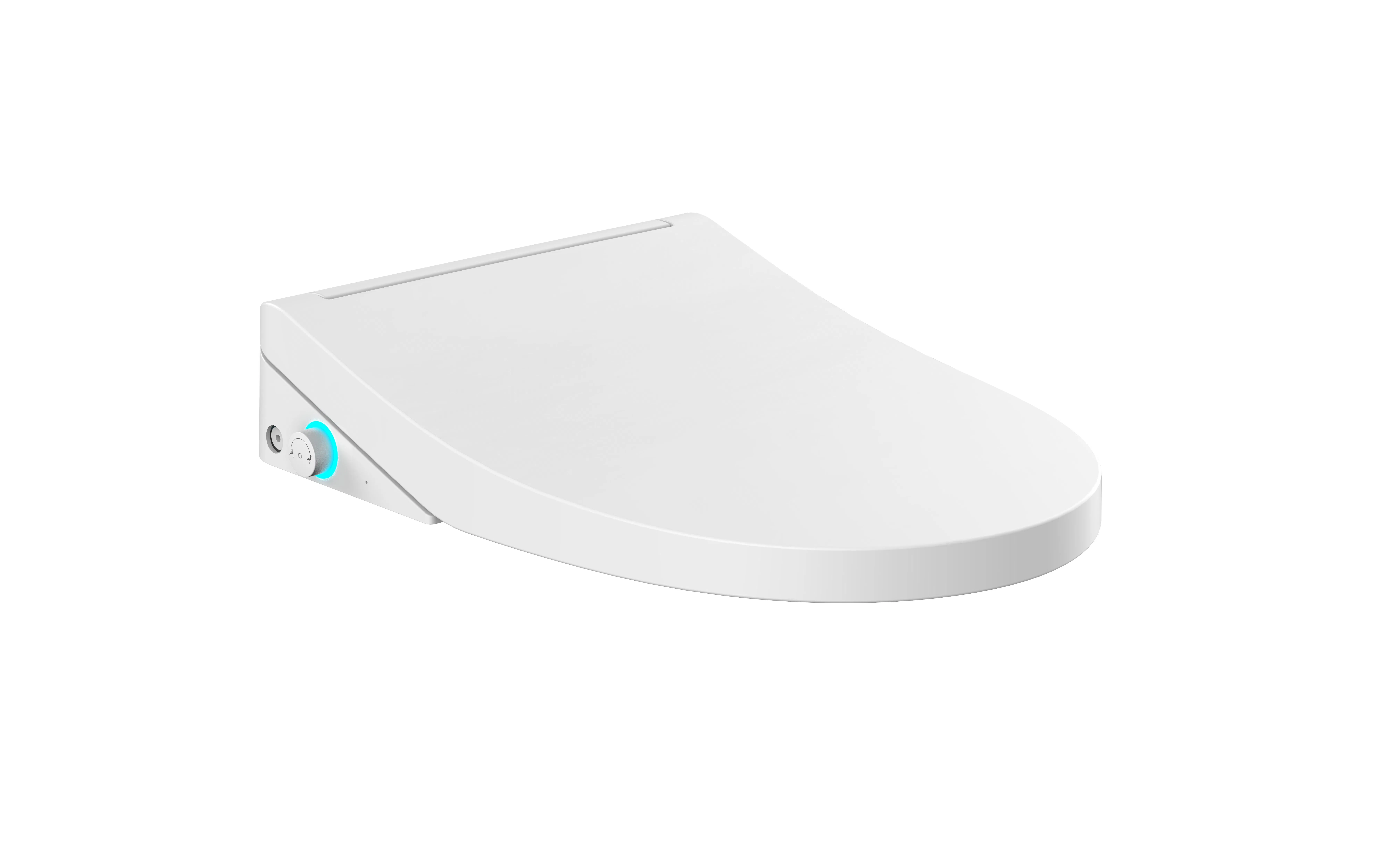 Electric Bidet Toilet Seat, Elongated Heated Toilet Seat with Instant Warm Water &amp; Dryer, Smart Bidet Warmer, Feminine &amp; Front Rear Wash, Wireless Remote, Self-