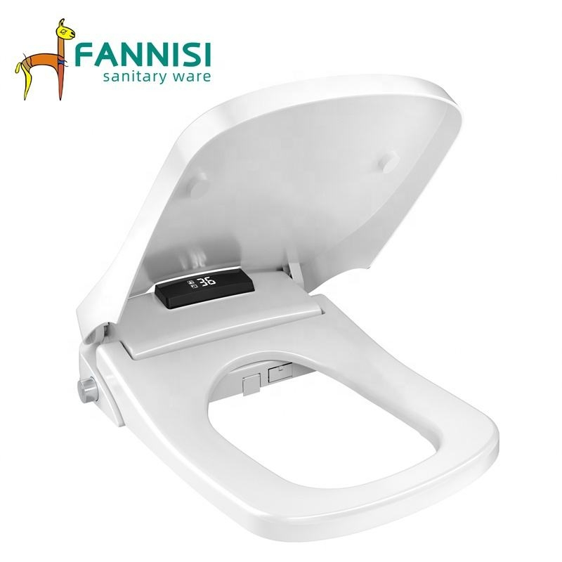 Wholesale Toilet Seat Cover Square Multi-Function Bidet Toilet Seat Intelligent Automatic Flush Toilet Bidet Seat Electronic Toilet Seat