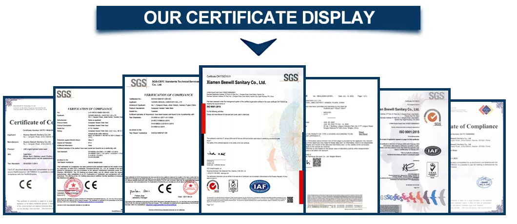 Product Certifications