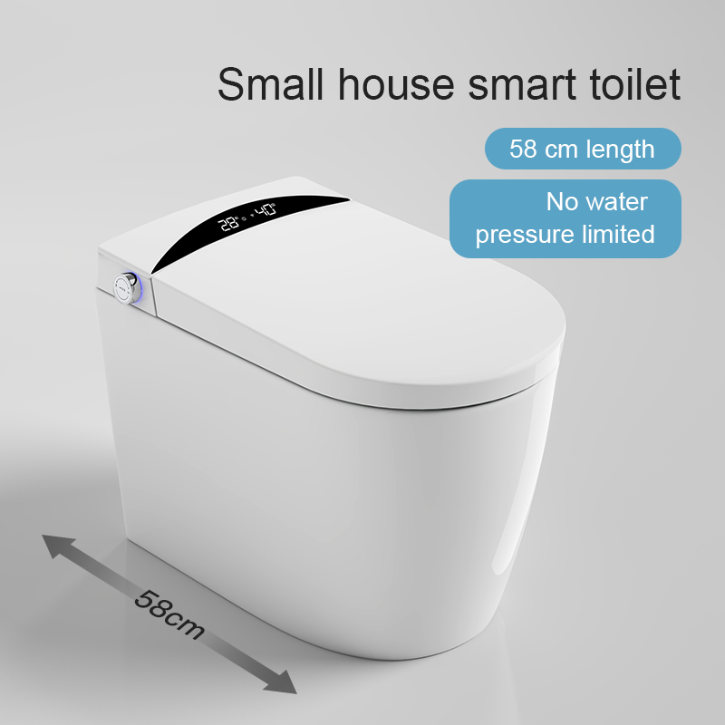 2023 Factory Supplier Automatic Toilet Water Saving System Tankless Smart Wc for Hotel Intelligent Floor Mounted Toilet