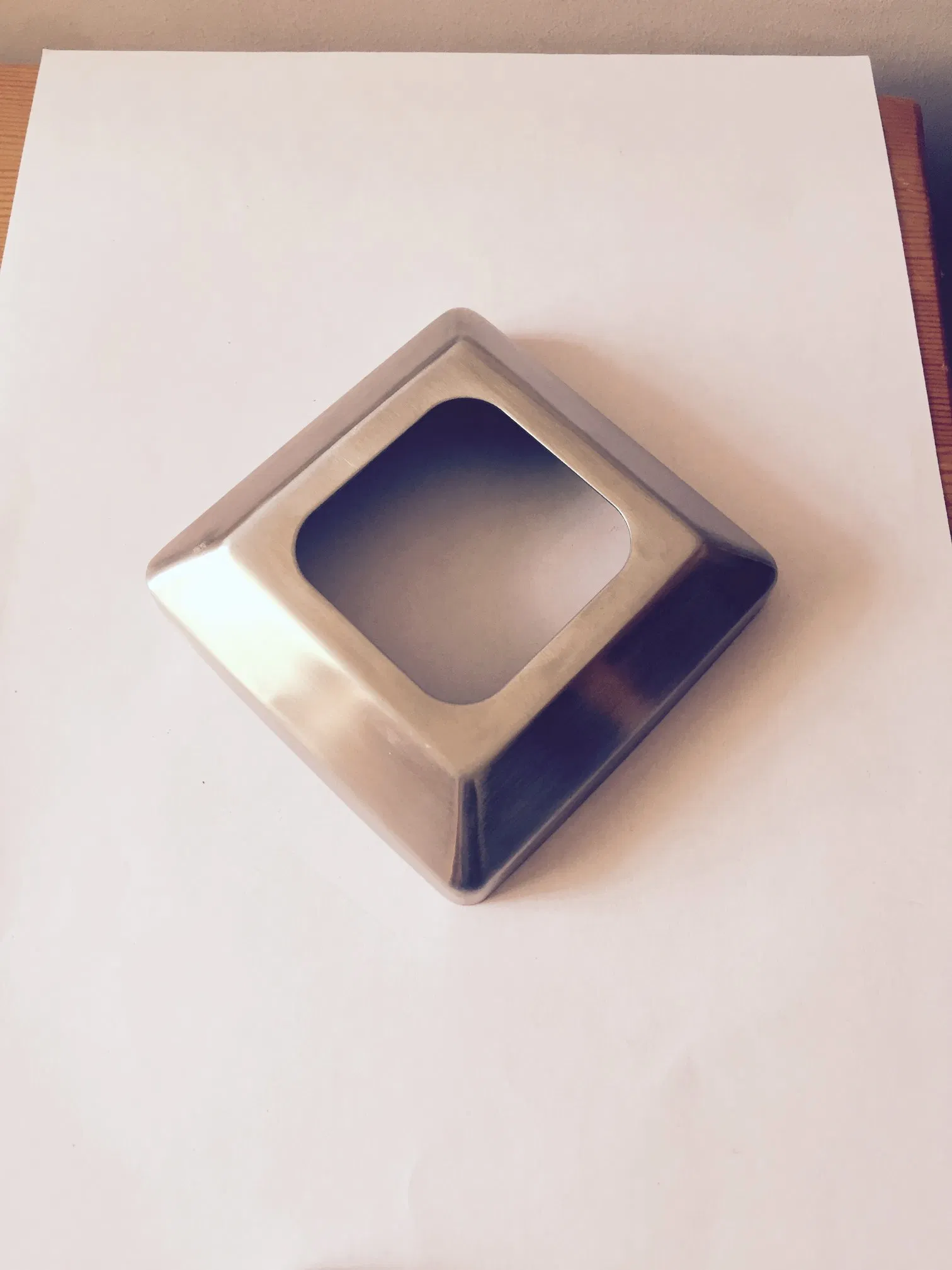 Stainless Steel Post Cover Plate