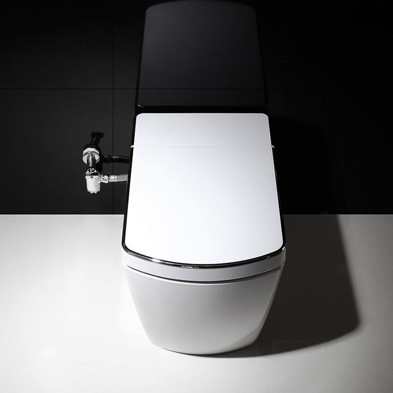 The Intelligent Sensor-Activated Electric One-Piece Toilet with Automatic Flushing, Deodorization, Soft-Close Lid, Tankless Design, Warm Air Drying