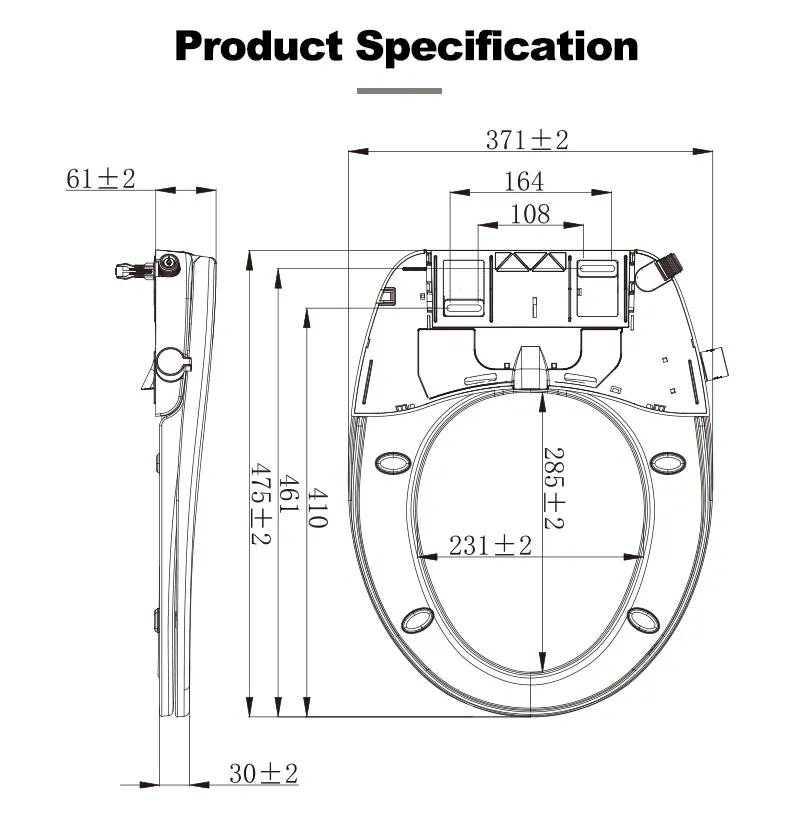 Bidet Features Detail