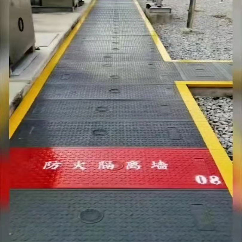 Fiberglass Trench Plate Heavy-Duty for Power Distribution Station Use