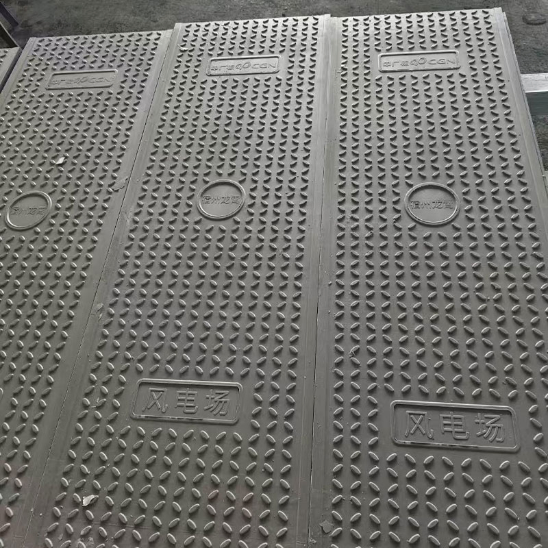 Fiberglass Trench Plate Chamfered Edge for Safe Handling and Maintenance