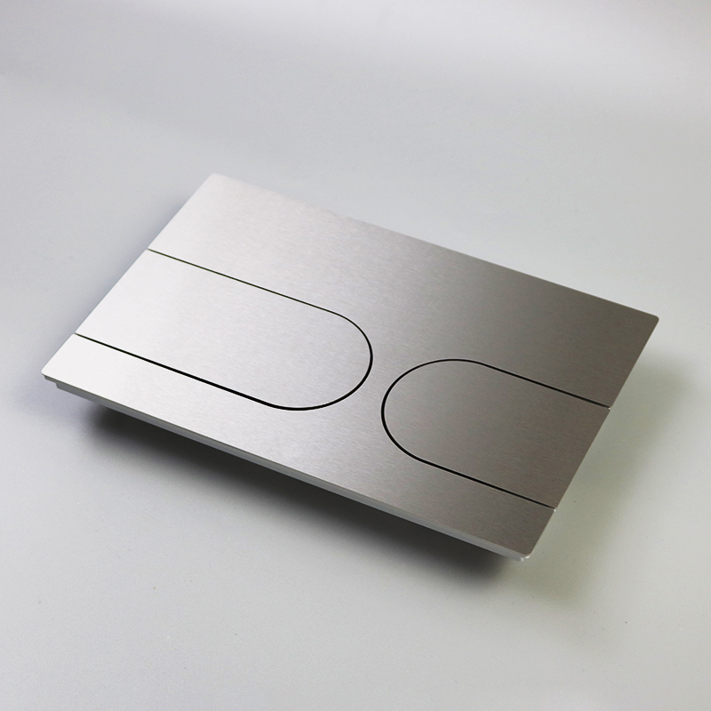 Dual Flush Brushed golden Flush plate For Toilet Concealed Cistern