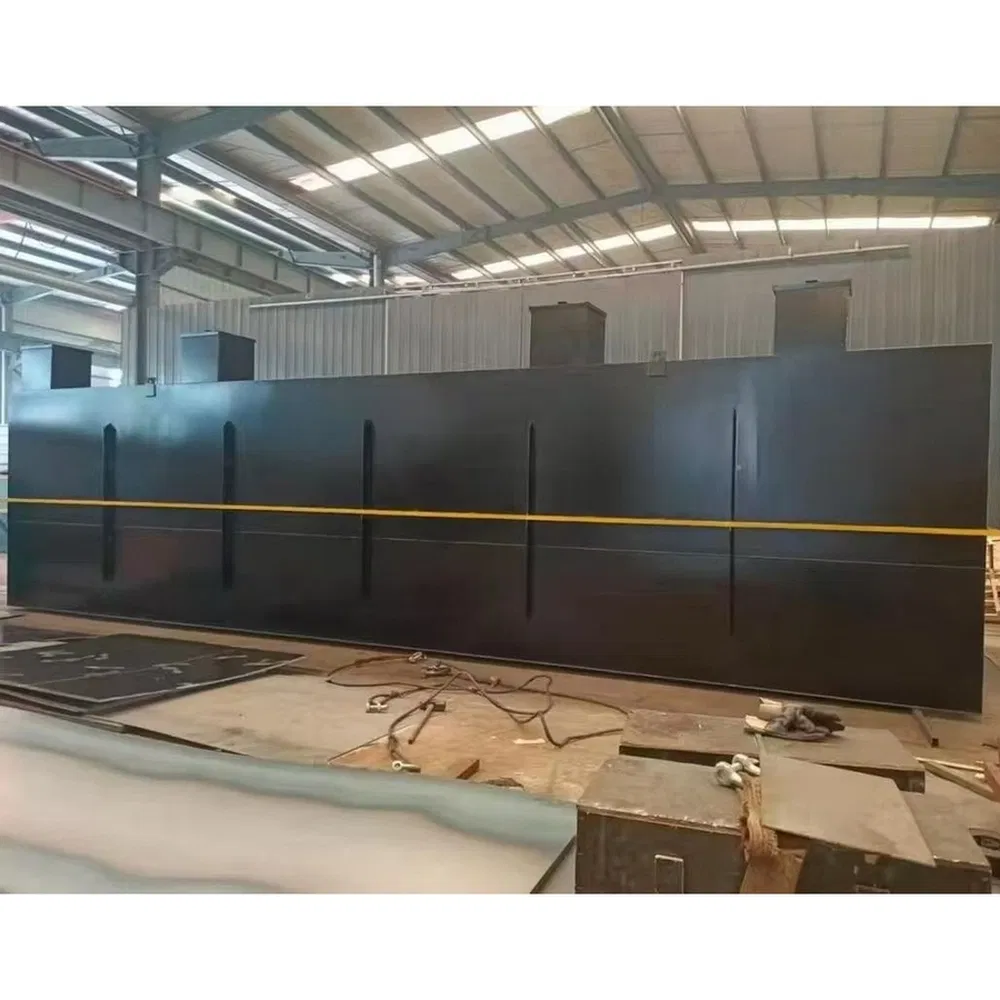 Portable Domestic Container Wastewater Sewage Treatment System for Temporary Residential Camps