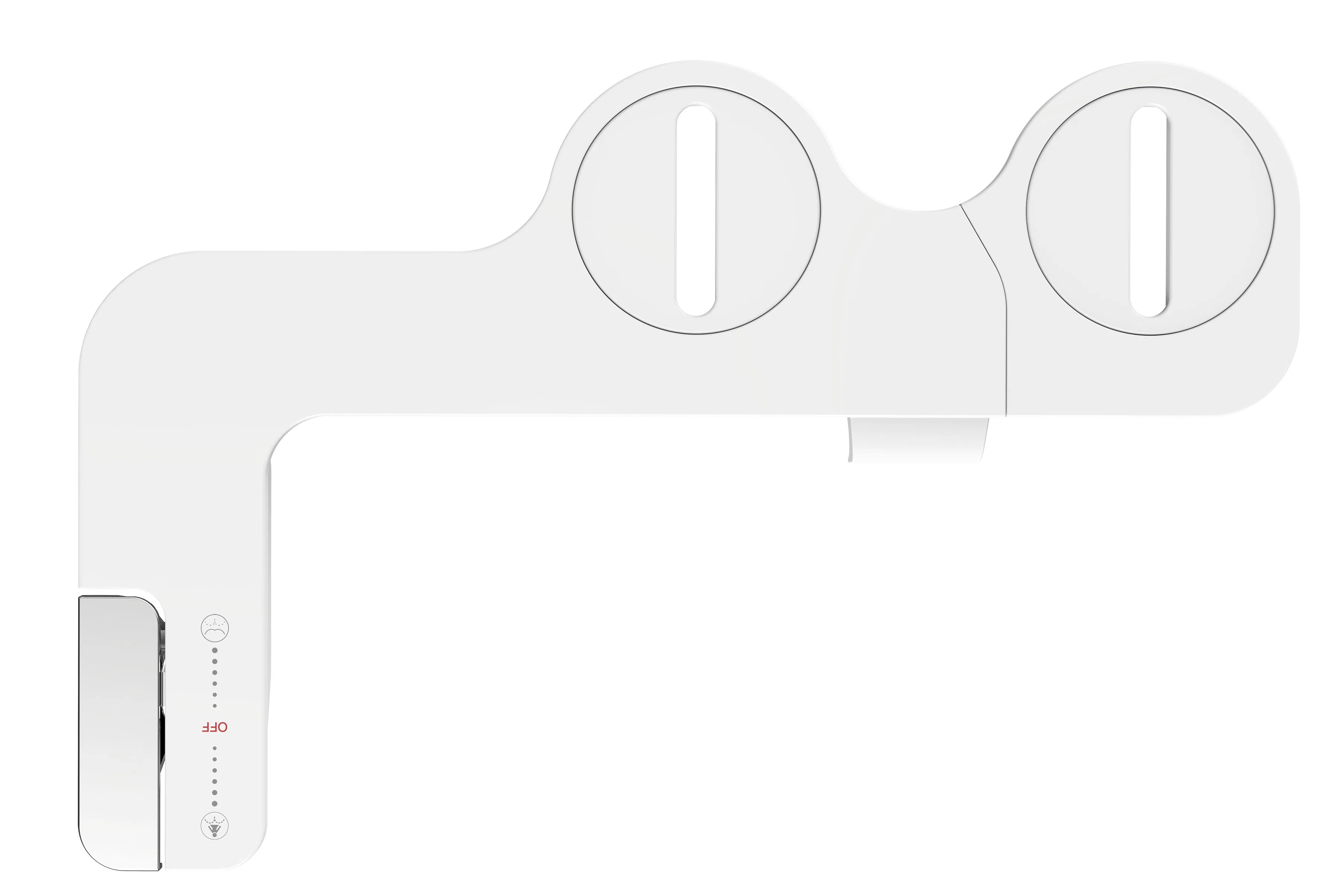 Non-Electric Toilet Seat Cover Elongated Shape Self Cleaning Bidet Toilet Seat