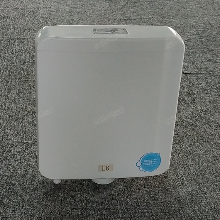 Modern Dual Flush Cistern, Plastic Material Flush Mechanism Water Tank for Squanting Toilet