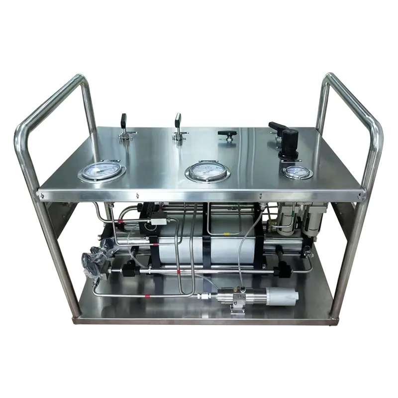 Double Action Gas Booster