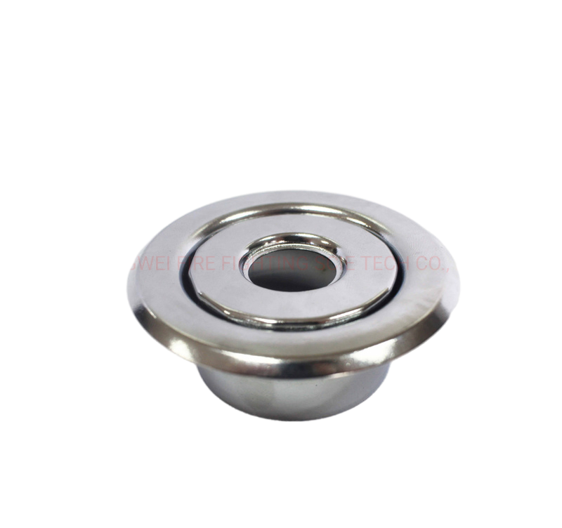 Premium White Fire Sprinkler Decorative Escutcheon Plate