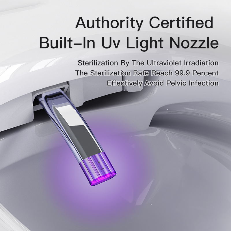 New Design Modern Automatic Toilet Bowl Bathroom Ceramic Wc Intelligent Wall Hung Mounted Smart Toilets