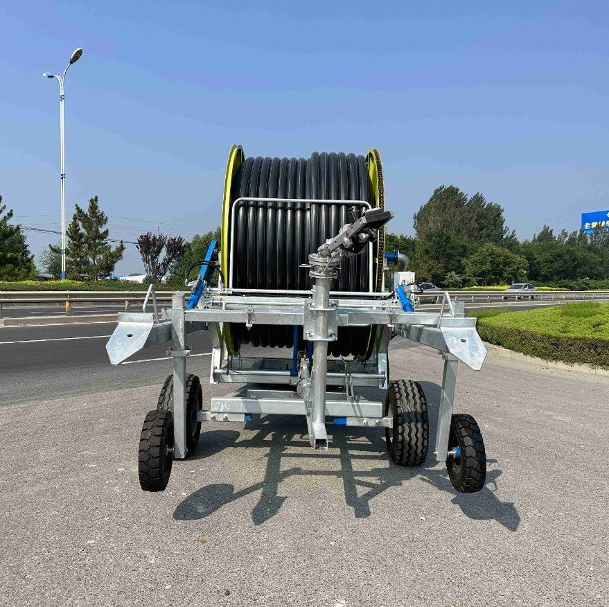 Durable Hose Reel Rain Gun Water Sprinkler Center Pivot Jet-Irrigating Pumping Machine Irrigation System
