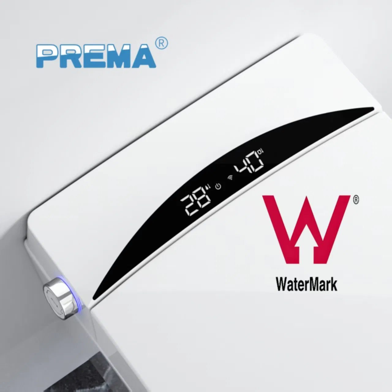 Prema Elegance Intelligent Wall Hung Small Size Smart Toilet with Watermark
