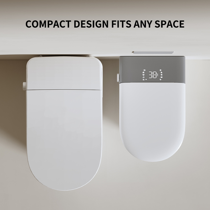 Elegant Design Ultra Thin Cover Wall Mounted Inodoro Inteligente Concealed Cistern Popular Sanitary Ware Wall Hung Smart Toilet