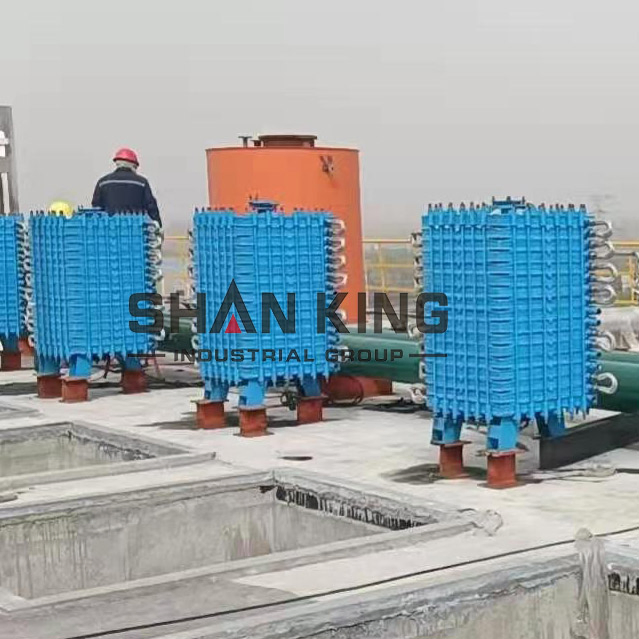 Shanking 5000L Enameled Reactor Square Flat Plate 15 Square Enameled Plate Condenser