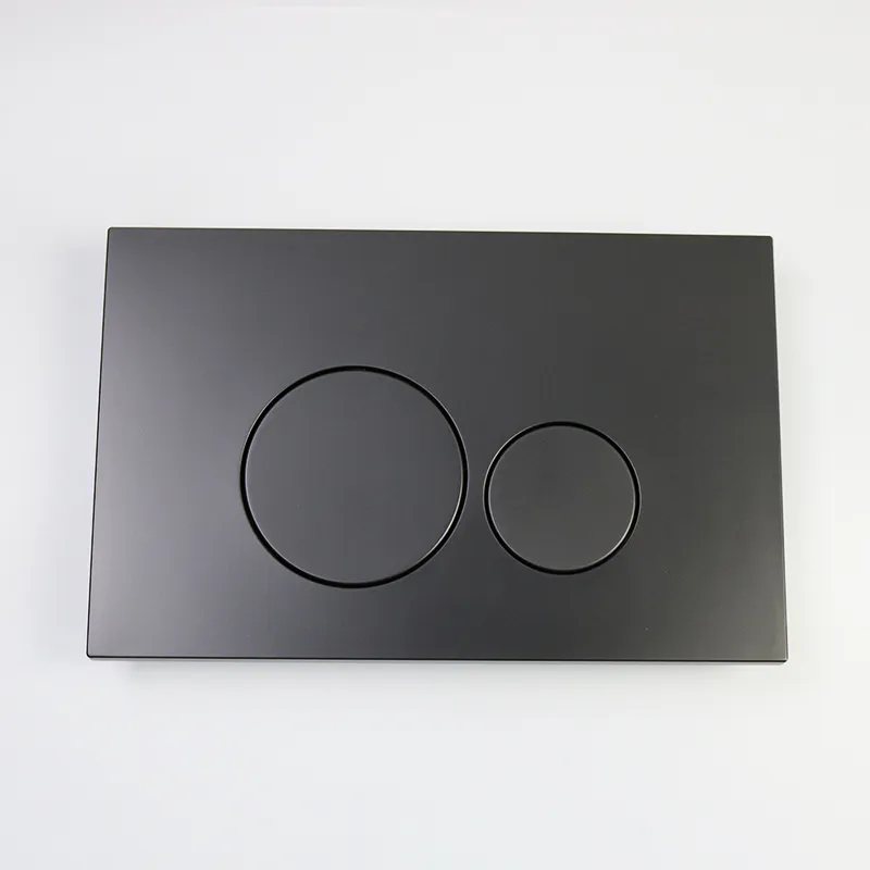 Black Toilet trigger plate Detail 2