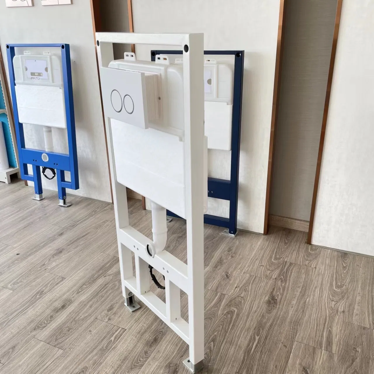 P-Trap Wall Hung Toilet High Quality Wall Mounted Water Saving Concealed Toilet Cistern Tank