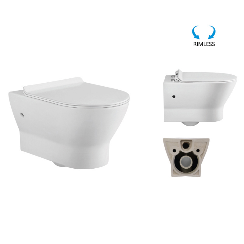 wall mounted toilet with tank