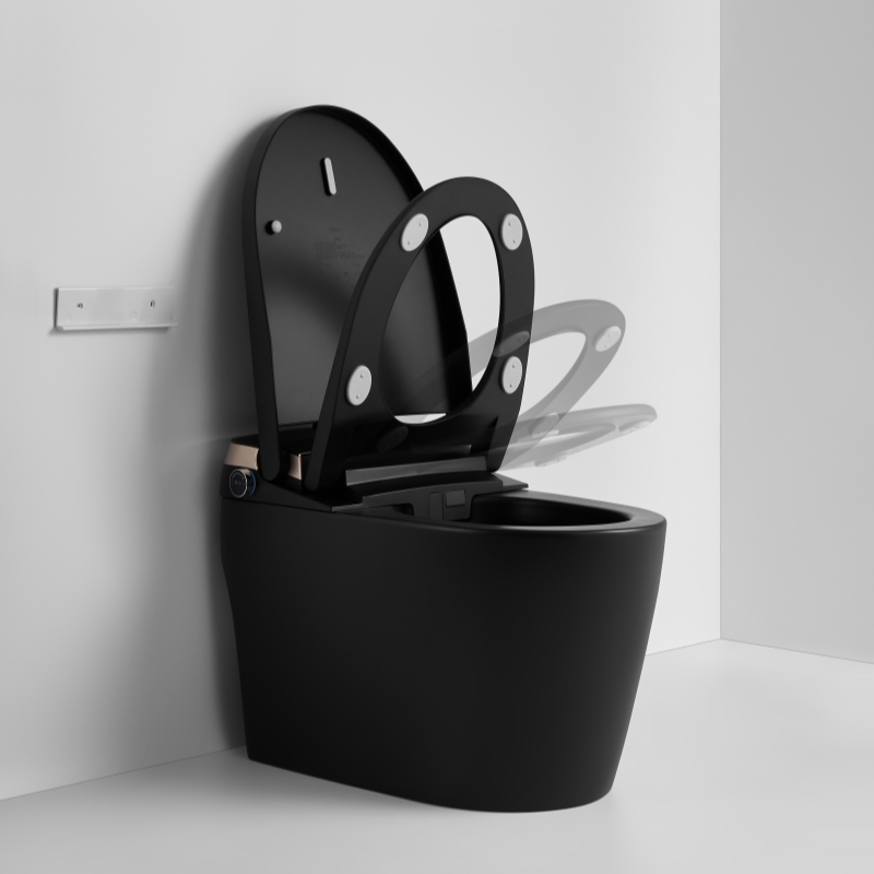 Watermark White Standing Mounted Auto Flush One Piece Smart Toilet