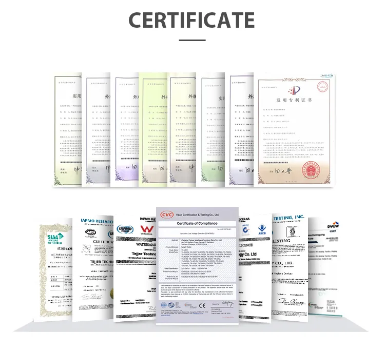 Certifications