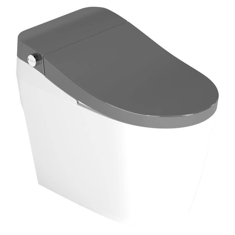 CE Auto Sensor Flush Open Electric Bathroom One Piece Intelligent Wc Commode Toilet Bowl Automatic Smart Toilet with Bidet