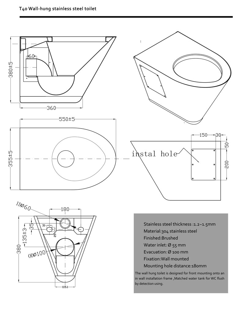 in-Wall Flush Toilet Tank Systems for Wall-Hung Toilets