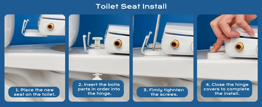 Non-Electric Round Bidet Toilet Seat 2