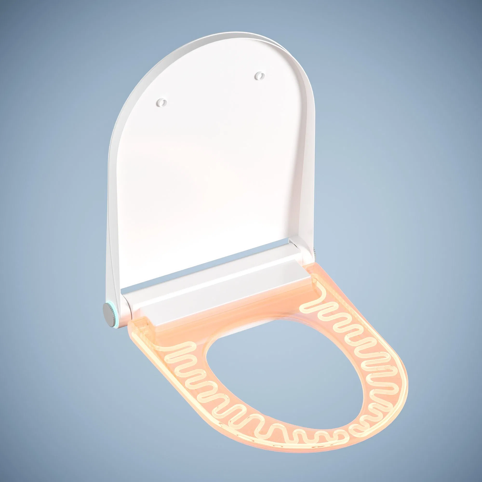 Luxury Sanitary Ware Soft Close Electronic Waterproof PP Bidet Smart Toilet Seat