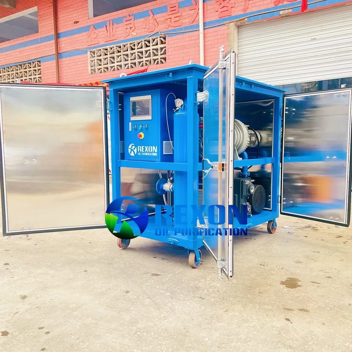 Rexon Vacuum Transformer Evacuation Machine, Dual Roots-Assisted Negative Pressure Technology, 540m3/H