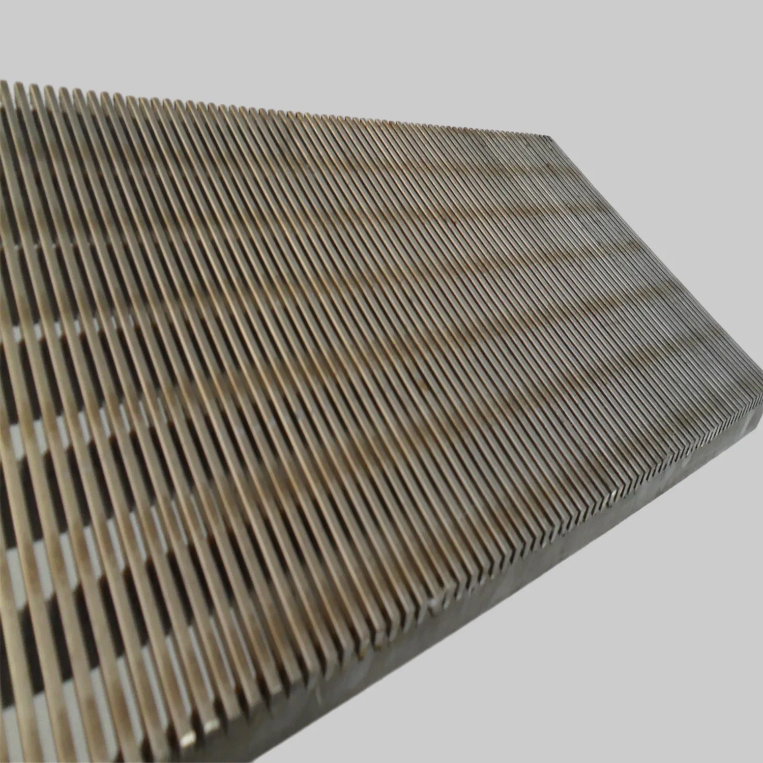 Reinforced Wedge Wire Johnson Screen Plate with Support Bar